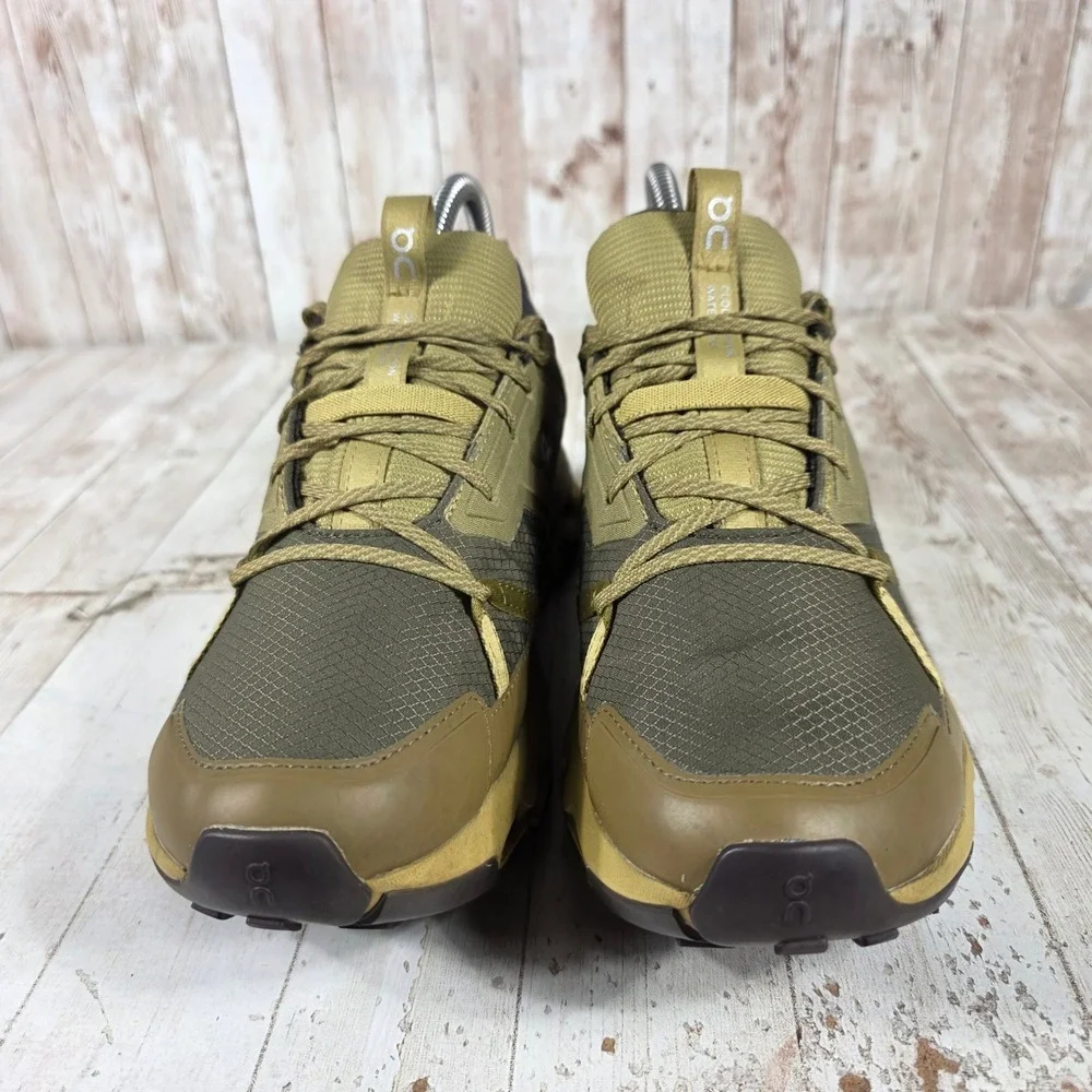 On Running Cloudsurfer Next Waterproof Olive Tan Womens 7 Sneakers 3WE10022310